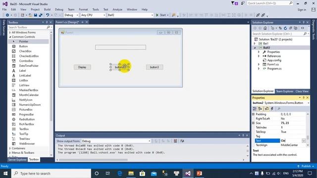 [Thành thạo C#] Bài 20: Label, Textbox và Button смотреть онлайн
