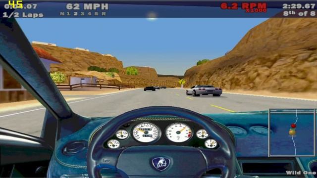 Need for Speed III (Hot Pursuit) on Windows 98 SE (86Box) | Pentium MMX 200 + 3dfx Voodoo 3000 смотреть онлайн