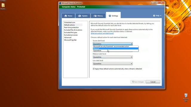 Microsoft Security Essentials смотреть онлайн