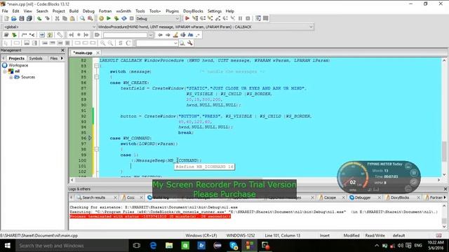 Create a button & put command in window смотреть онлайн
