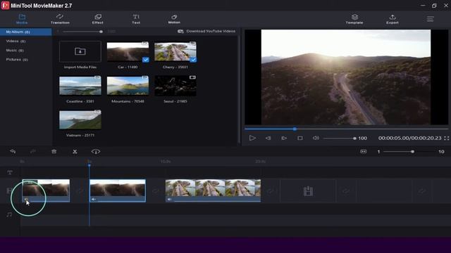 MiniTool MovieMaker, free Video Editor for Windows 10 - Part 2 смотреть онлайн