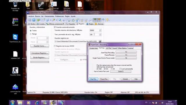 Hackear una red inalambrica Wifi con Commview for Wifi 63 y Aircrack 11 ng en windows 7 смотреть онлайн