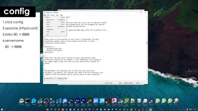 XAMPP - Fix Apache Shutdown Unexpectedly смотреть онлайн