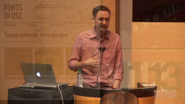 Stephen Coles "Fonts In Use" at the San Francisco Public Library смотреть онлайн