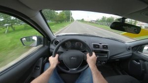 2018 ЛАДА ГРАНТА 1.6L (87) POV TEST DRIVE