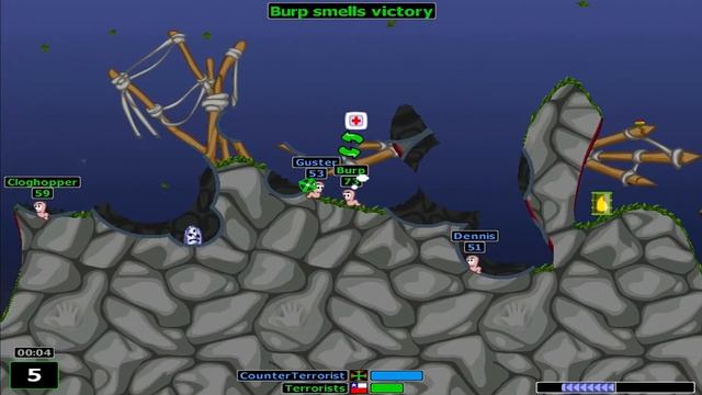 Worms "Counter-Strike" Soundbank Gameplay смотреть онлайн