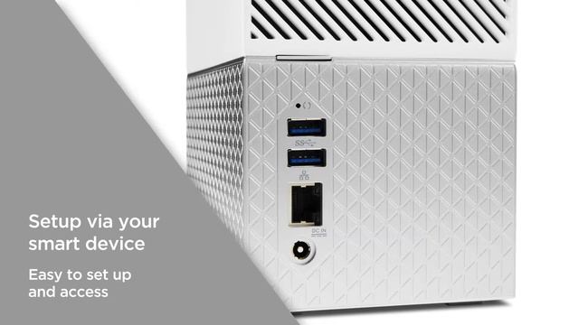 WD My Cloud Home Duo NAS Drive - 4 TB, White | Product Overview | Currys PC World