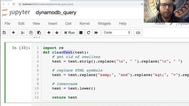 Generating text from stored AWS data смотреть онлайн