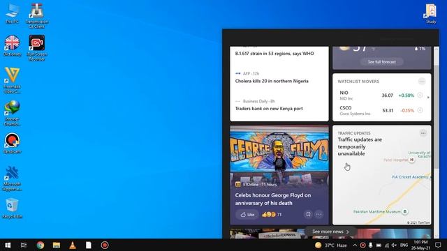 Windows 10 Weather Widget | News & Interest Option in New Update смотреть онлайн