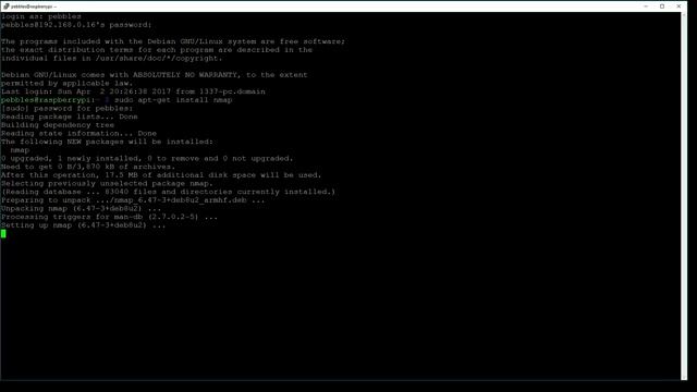 Installing Nmap on Linux (Debian) смотреть онлайн