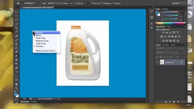 Photoshop CS6 -1- Interface - Open Image смотреть онлайн