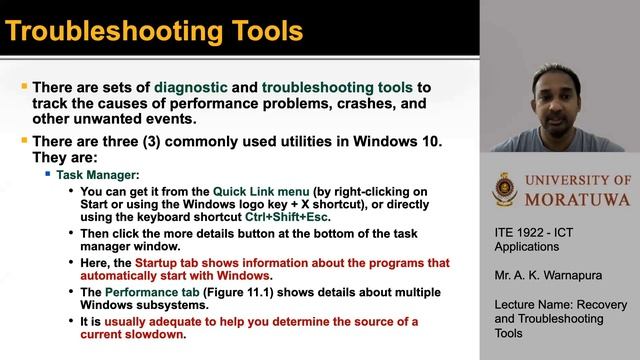 Week 11 - Recovery and Troubleshooting Tools смотреть онлайн