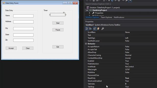 C# Windows Forms Data Entry Project Part 3 - Finishing The Form смотреть онлайн