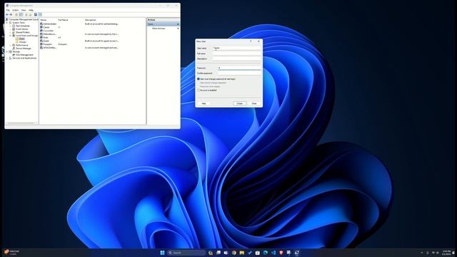 Learn Create New User Windows смотреть онлайн