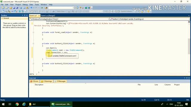 Insert Data into Table in C# .Net Windows form Application смотреть онлайн