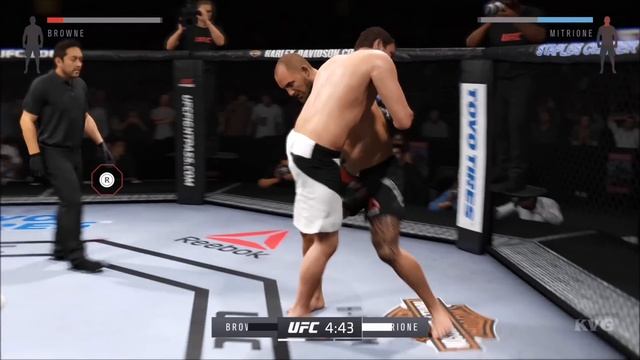 EA Sports UFC 2 - Travis Browne vs Matt Mitrione | Gameplay (HD) [1080p60FPS] смотреть онлайн