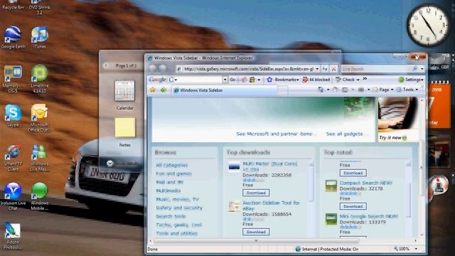 How to use the windows sidebar in windows vista смотреть онлайн