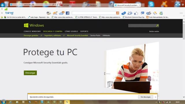 Microsoft Security Essentials - DESCARGA E INSTALACION смотреть онлайн
