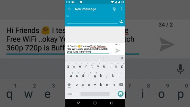 Vizag Railway Free WiFi Speed Test || Railwire || Review смотреть онлайн