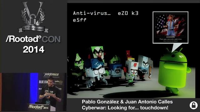 Pablo Gonzalez & Juan Antonio Calles – Cyberwar: Looking for… touchdown! [Rooted CON 2014 - ENG] смотреть онлайн