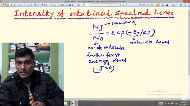 Rotational Spectroscopy : Part - 3: Intensity of Rotational Spectral Lines смотреть онлайн