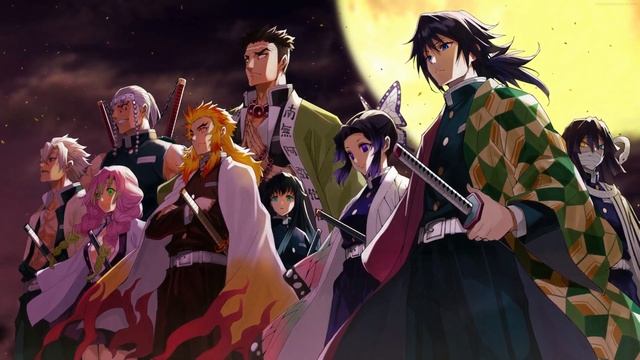 Anime Wallpaper PC and Mobile Pillars Demon Slayer Live Wallpapers 1080pFHR смотреть онлайн
