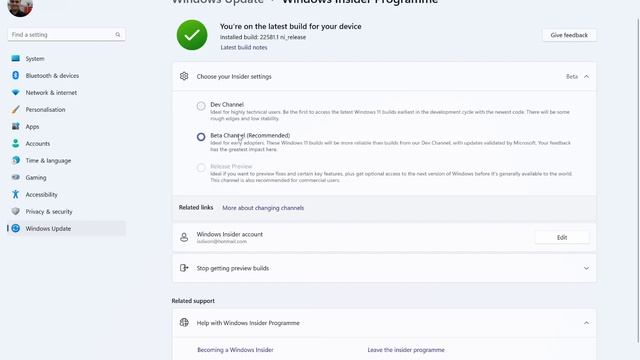 How to change Windows Insider Channels in Windows 11 смотреть онлайн