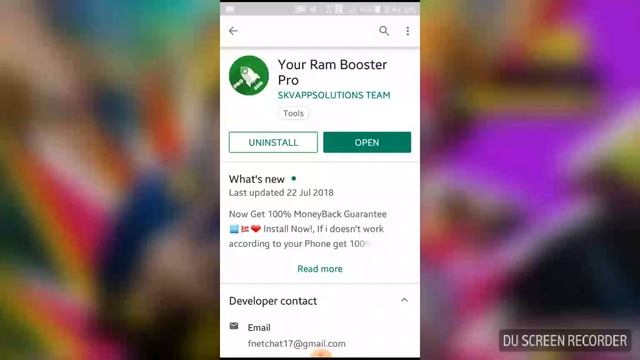 MAKE YOUR PHONE TO ROCKET | REDUCE LAG | YOUR RAM BOOSTER PRO | ANDROID | 2019 | смотреть онлайн