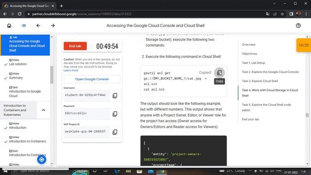 Accessing the Google Cloud Console and Cloud Shell смотреть онлайн