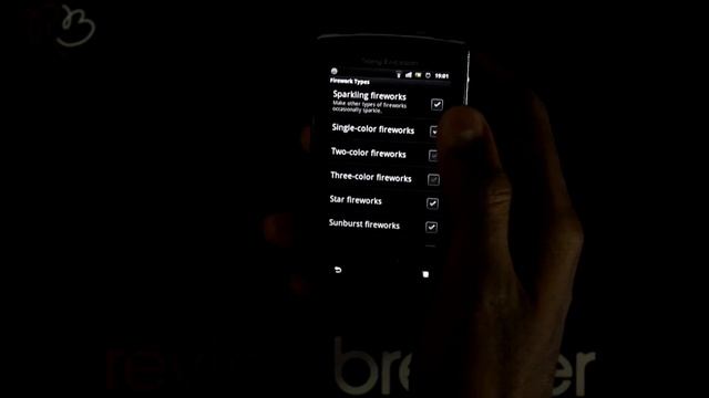 Fireworks Live Wallpaper - Android App Review By ReviewBreaker смотреть онлайн