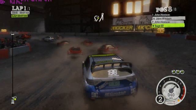 Dirt2 Benchmark 1080p - ATI 3870 смотреть онлайн