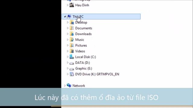 Cách mở file ISO trực tiếp trên Windows 8 смотреть онлайн