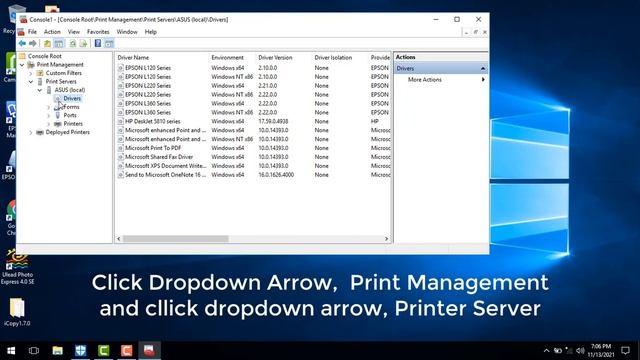 HOW TO REMOVE OR DELETE PRINTER DRIVER IN WINDOWS 10 смотреть онлайн