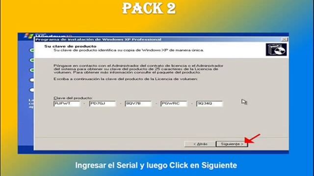 INSTALACION DE S.O WINDOWS XP SP2 смотреть онлайн