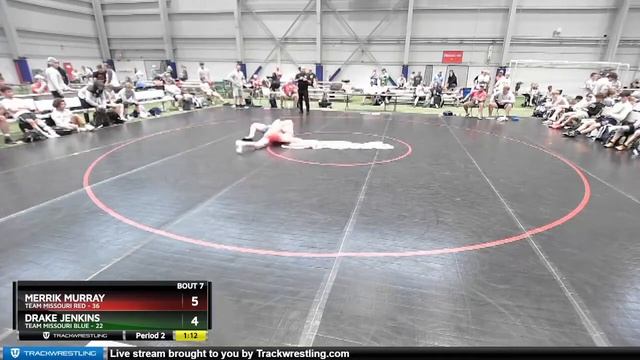160 Lbs Round 2 (8 Team) - Merrik Murray, Team Missouri Red Vs Drake Jenkins, Team Missouri Blue 5 смотреть онлайн