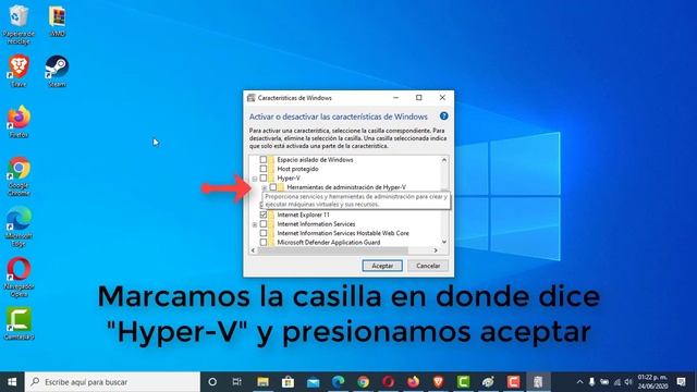 Habilitar Hyper-V en Windows 10 смотреть онлайн