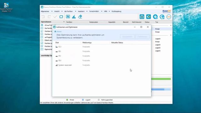PC bereinigen und verschleunigen mit EaseUS Partition Master смотреть онлайн