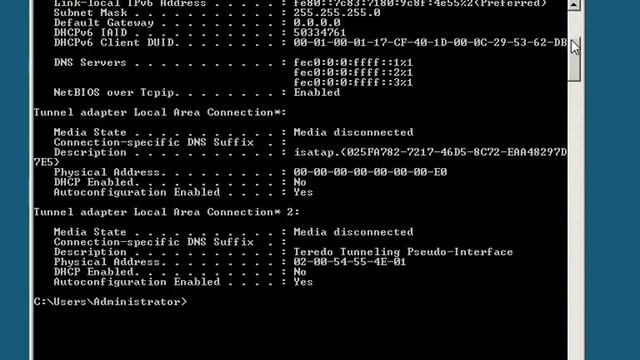 Server Core Tutorial1 Basic Commands by cmd window.avi смотреть онлайн