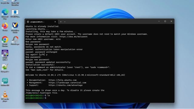 Install WSL and Ubuntu on Windows 11 смотреть онлайн