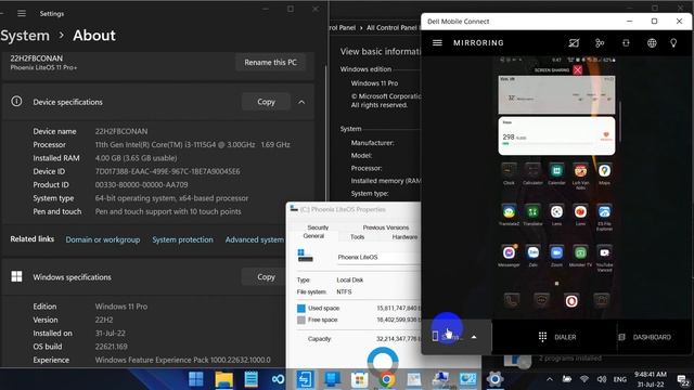 Phoenix LiteOS 11 Pro+ 22621.169 By FBConan on HP Pavilion x360 смотреть онлайн