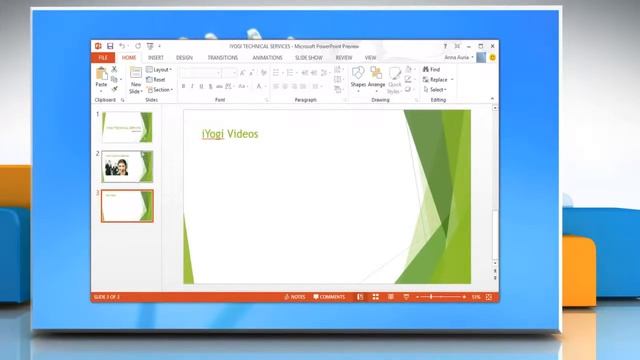 Add a Movie to PowerPoint 2013 presentation on Windows® 8 смотреть онлайн