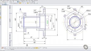 Расстановка размеров на чертеже