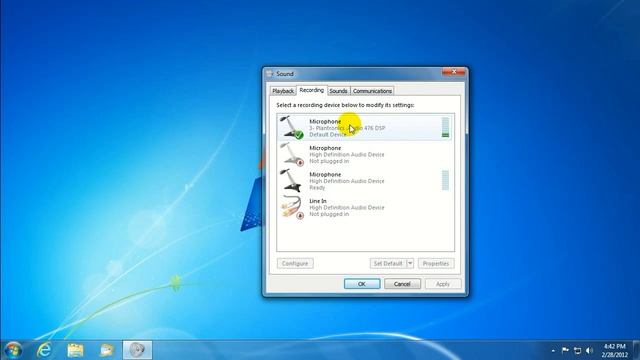 Tech Support: How to change Sound Recording settings in Windows 7 смотреть онлайн