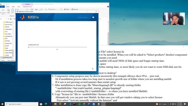 INSTALASI MATLAB R2021A PADA WINDOWS 10 смотреть онлайн
