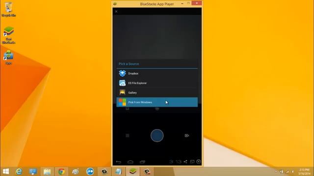 Share Photos from Windows through Instagram on BlueStacks смотреть онлайн