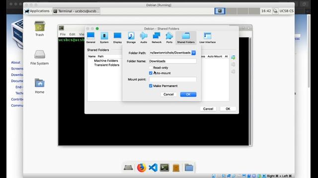 Installing the class VirtualBox image смотреть онлайн