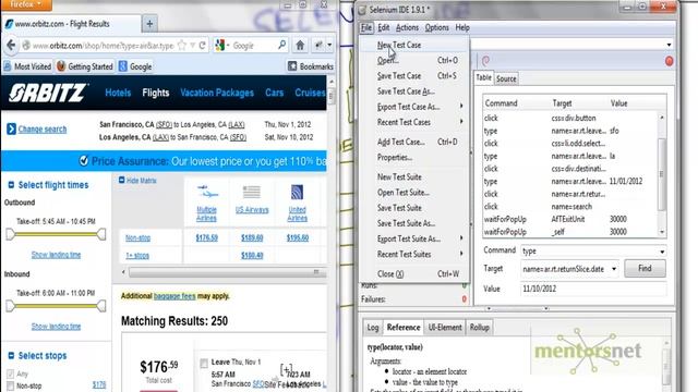 SEL 4: Using Selenium IDE смотреть онлайн