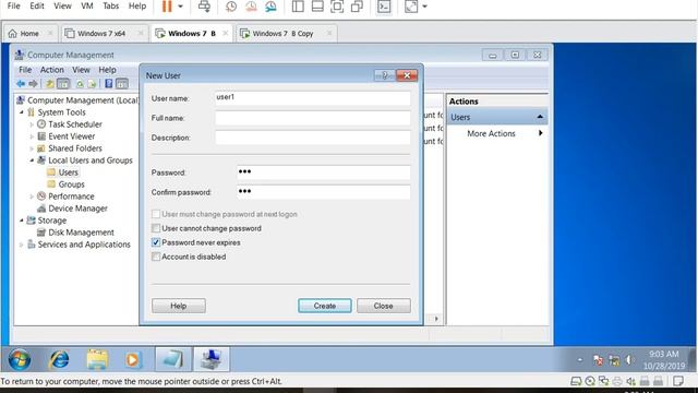 7 Administrator and Standard User Account смотреть онлайн
