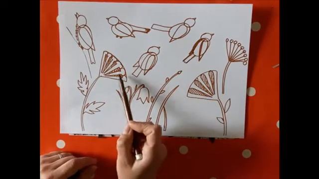 Силуэтная композиция. РЭР 9-10 лет. Преподаватель Тулинова О.С. смотреть онлайн