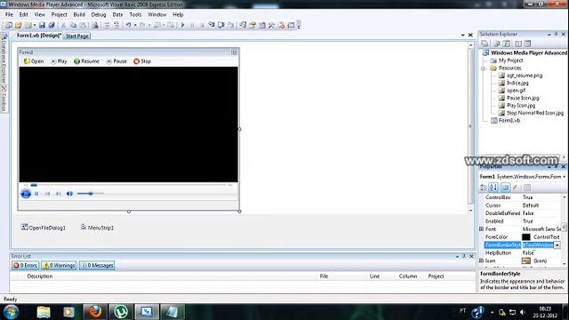 Visual Basic 2008: Windows Media Player Advanced смотреть онлайн
